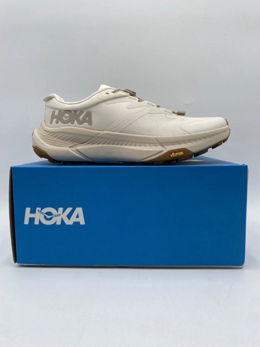 Women's HOKA Transport Athletic Running Walking Shoes - Eggnog 1123154-270